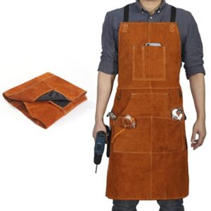 buy ileather welding work apron online
